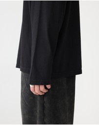 Bassike - Midweight Heritage Long Sleeve T-Shirt