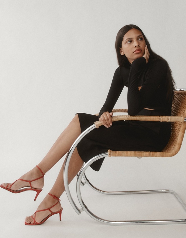 Edie Collective - Stella Multi Strap Heels 