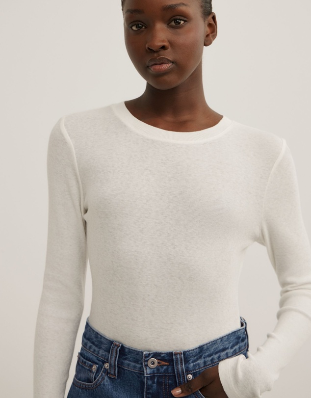 Witchery - Fine Jersey Long Sleeve Top