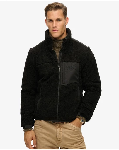 Superdry - Relaxed Fleece Trekker Jacket