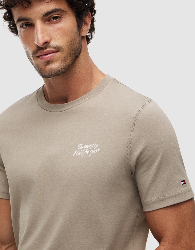 Tommy Hilfiger - Back Photo Print Jersey T-Shirt