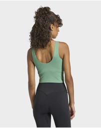 adidas Performance - 3 Stripes Studio All Me Light Support Tank Womens
