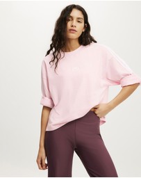 Cotton On Body Active - Long Sleeve Graphic Crew Tee