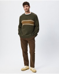 Rhythm - Mohair Stripe Knit Jumper