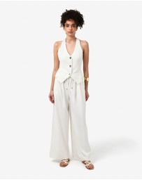Forcast - Amera Elastic Waist Pants
