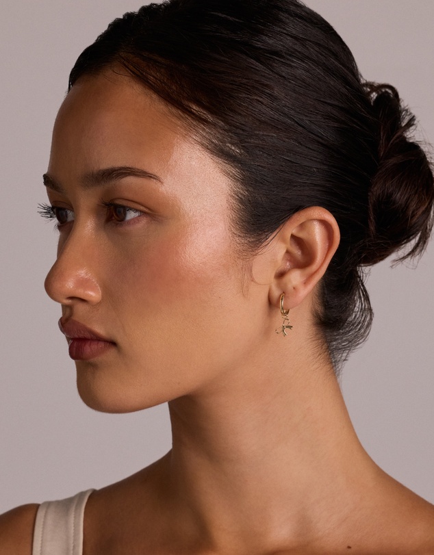 Michael Hill - Bow Earring Charm in 10kt Yellow Gold