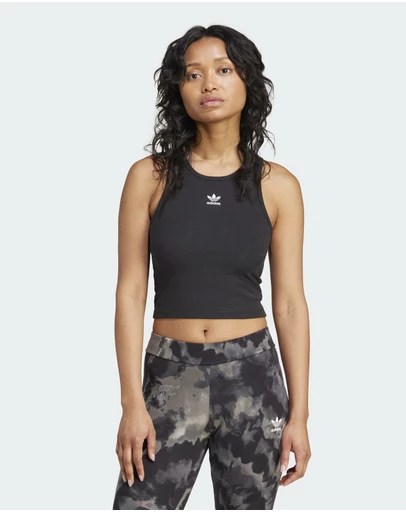 adidas Originals - Essentials Ribbed Tank Top Womens