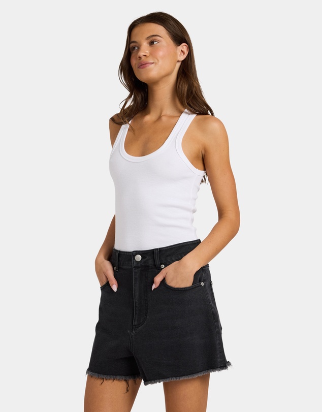 Roxy - Womens Eva Short Denim Shorts