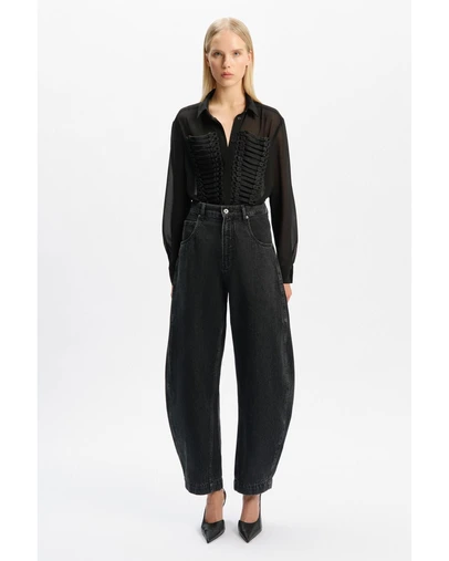 Bardot - 030 Barrel Leg Jean
