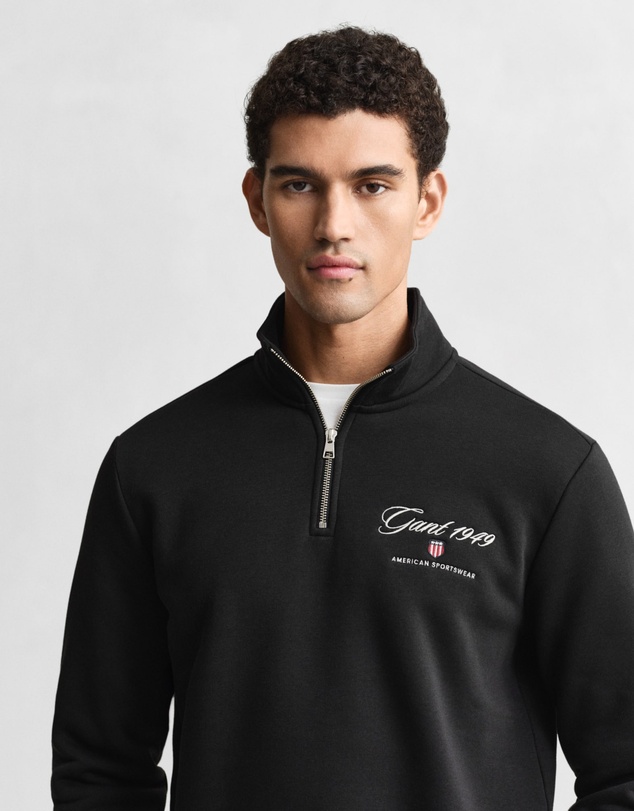Gant - 1949 Graphic Half-Zip Sweatshirt