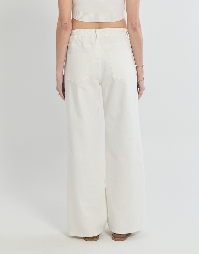 Soon Maternity - Relaxed Wide Leg Jeans