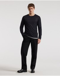 Calibre - Long Sleeve Double Layer T-shirt Ink