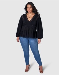 The Poetic Gypsy - Astral Passenger Lace Blouse