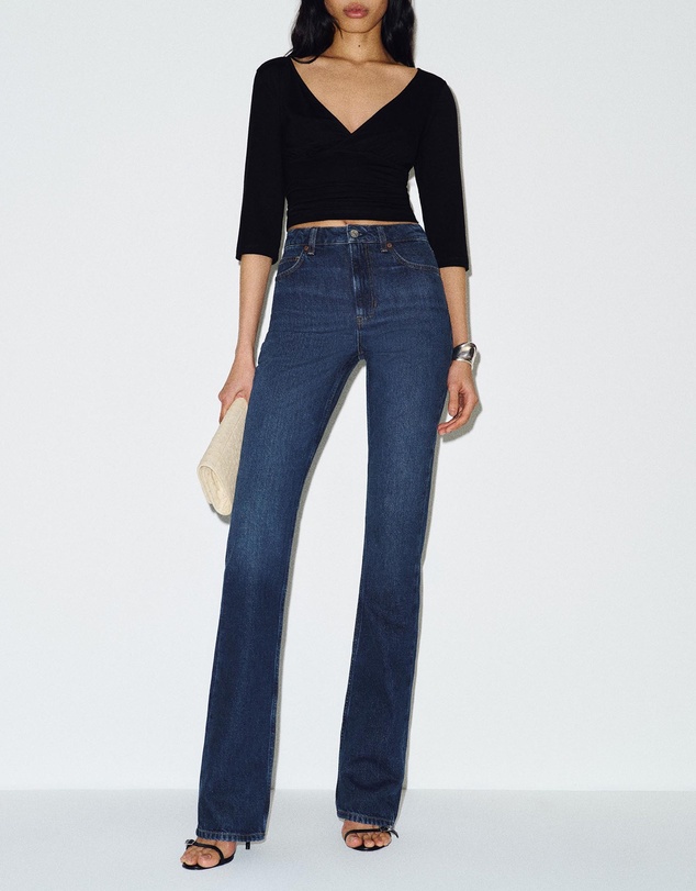Reformation - Blair High Rise Baby Bootcut Jeans