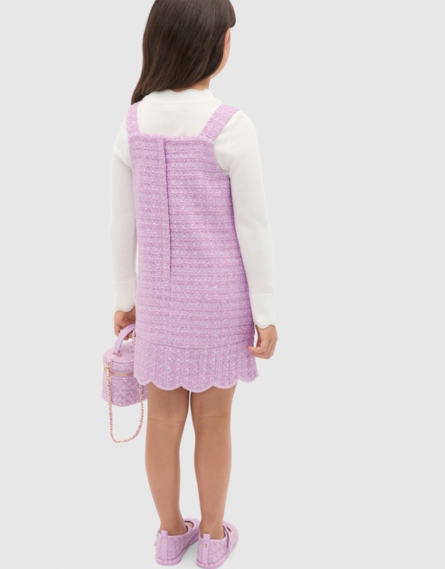 Seed Heritage - Tweed Pleat Pinafore