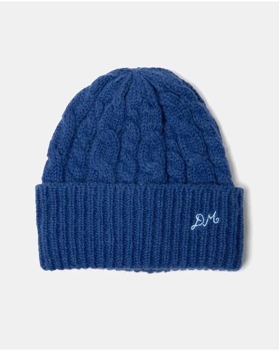 Damson Madder - Cable Knit Beanie