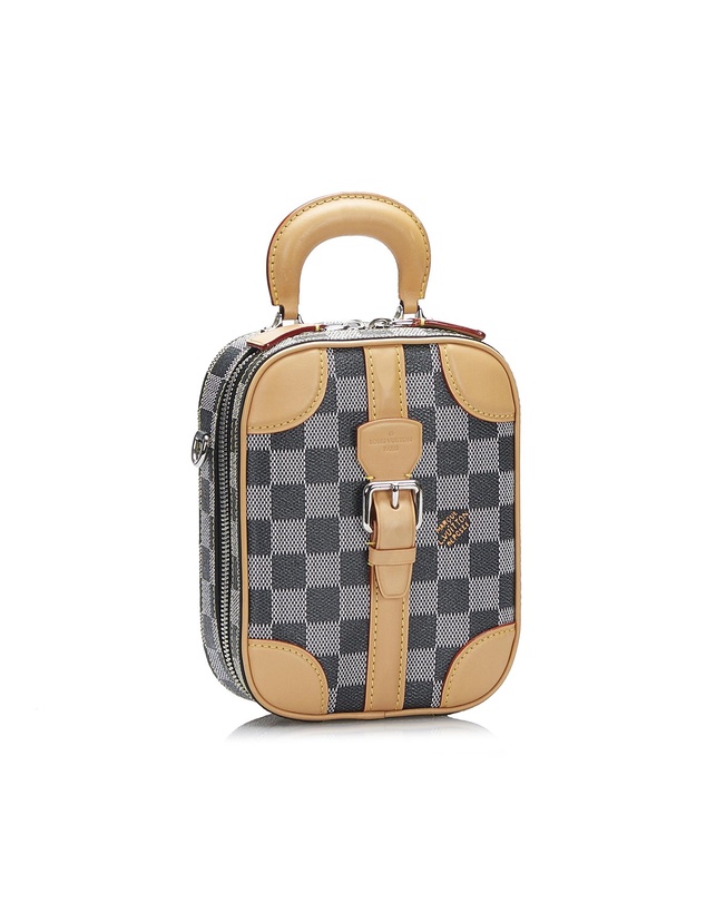 Pre-Loved by Azura Reborn - Pre-Loved louis vuitton Chic Structured Handle Top Bag with Elegant Accents
