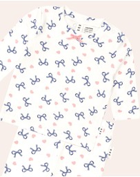 Huxbaby - Hearts And Bows Long Sleeve Pyjama Set - Babies-Kids