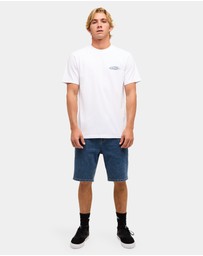 Quiksilver - Mens Double Disk T-Shirt