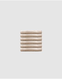Bambury - Elvire Face Washers 6 Pack