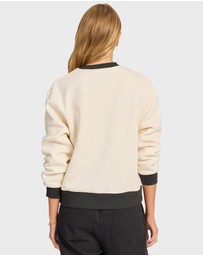 Academy Brand - Maggie Contrast Crew Sweat