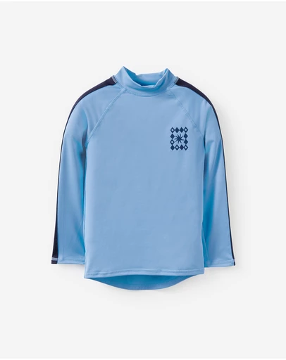 Cotton On Kids - Flynn Long Sleeve Raglan Rash Vest