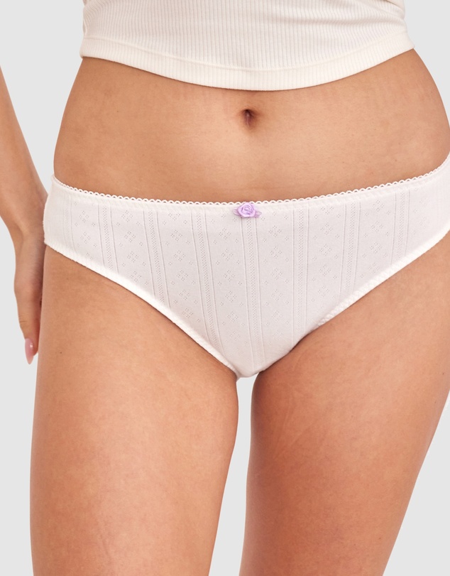 Bras N Things - Georgia Bikini Brief - Ivory
