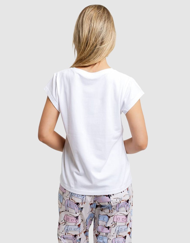 Sant And Abel - Women's Drawbertson Y'All Go To Bed T-Shirt