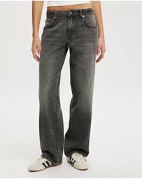 Cotton On - Low Rise Straight Jeans