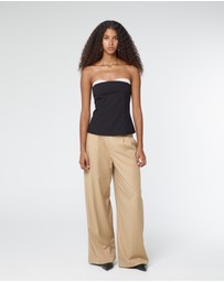 Third Form - Sable Strapless Bodice 
