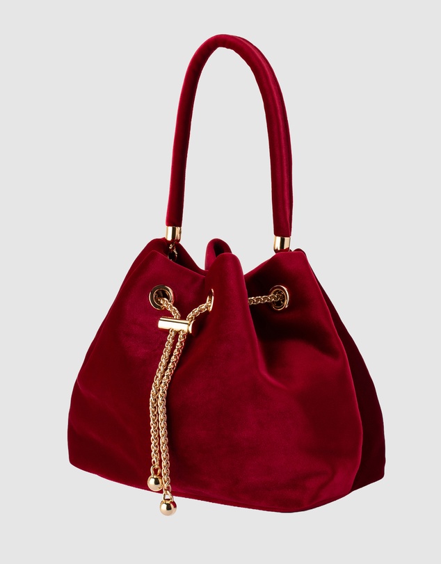 Olga Berg - Margie Velvet Pouch