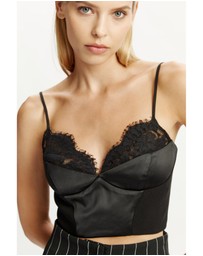 Bardot - Katana Lace Detail Bustier