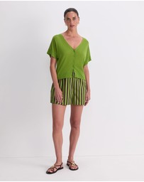 Sportscraft - Silk Blend Reversible Knit