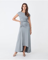 Forcast - Kim Asymmetric Ruched Dress