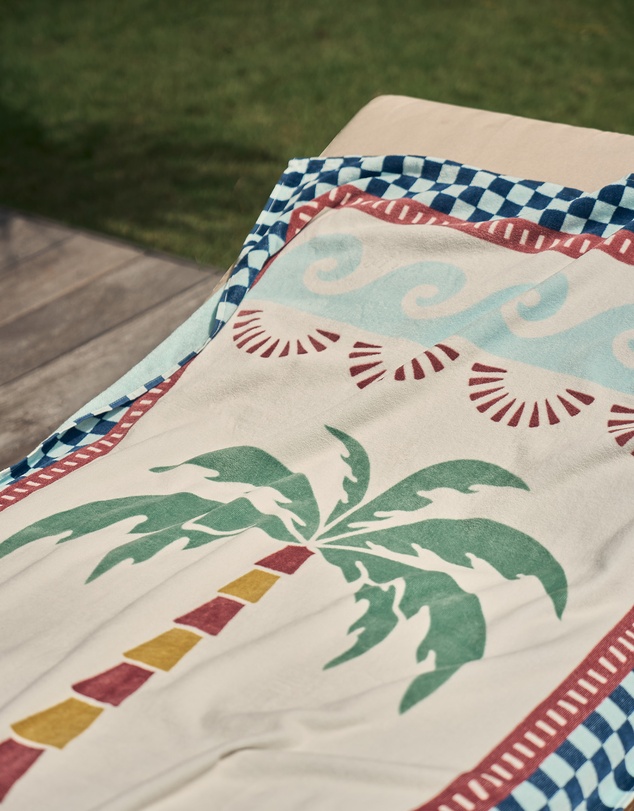 Linen House - Palm Tree Beach Towel