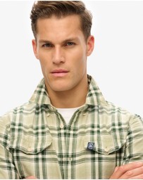 Superdry - Merchant Linen Check Shirt