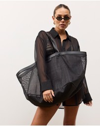 portier - Sol Beach Tote - Black