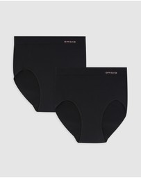 Ambra - 2 Pack Bondi Bare Full Brief