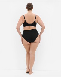 City Chic - Luxe Microfibre 3 Pack Hi Brief