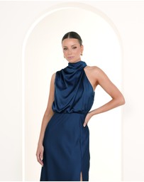 Pilgrim - Como High Neck Midi Dress
