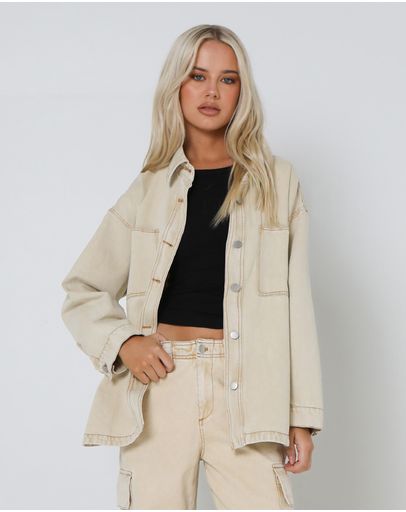 Beige Denim
