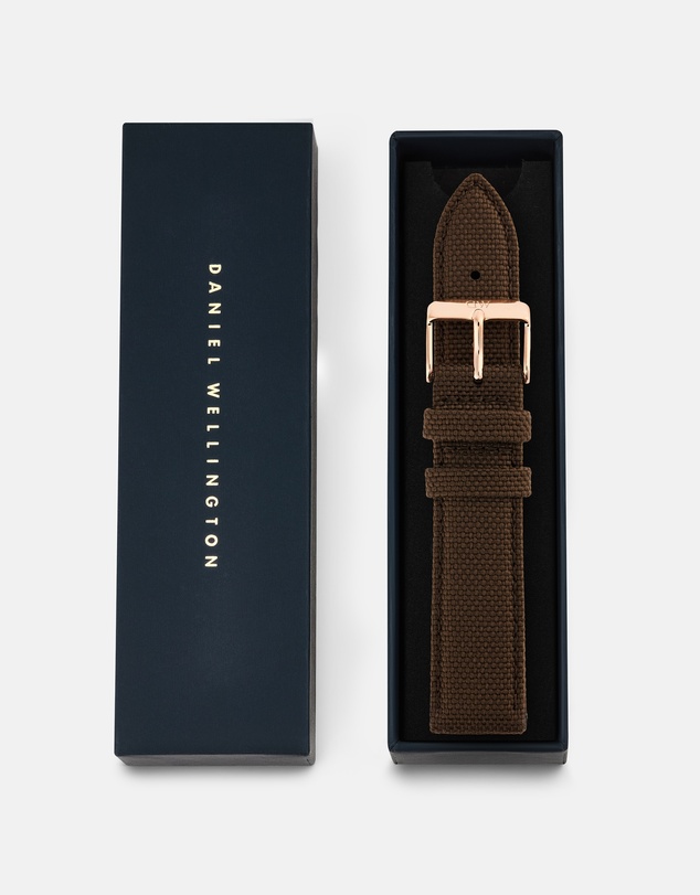 Daniel Wellington - 20mm Strap Canvas Brown RG