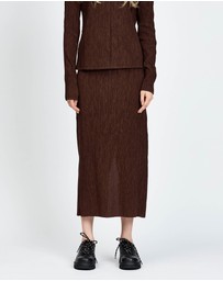 bul - Sisu Midi Skirt Chocolate