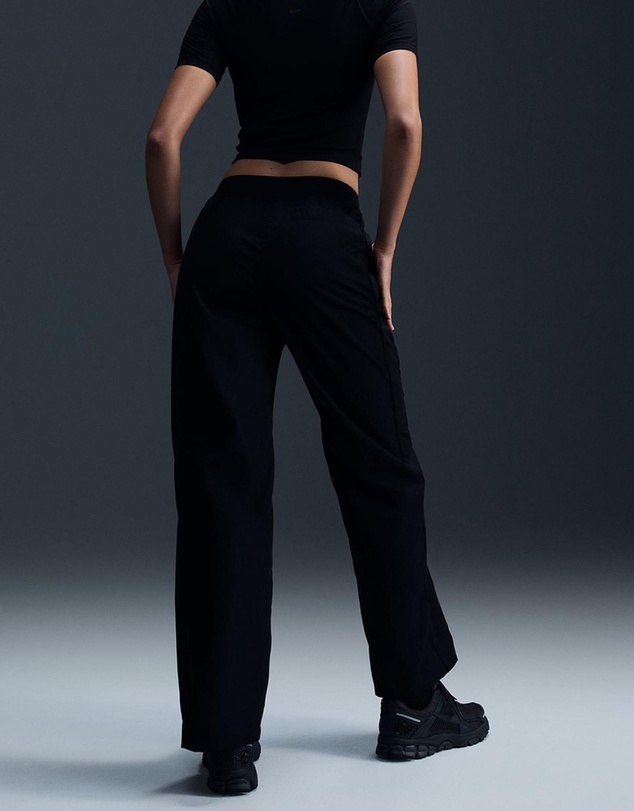 Nike - Windrunner High-Waisted Woven Open-Hem Pants