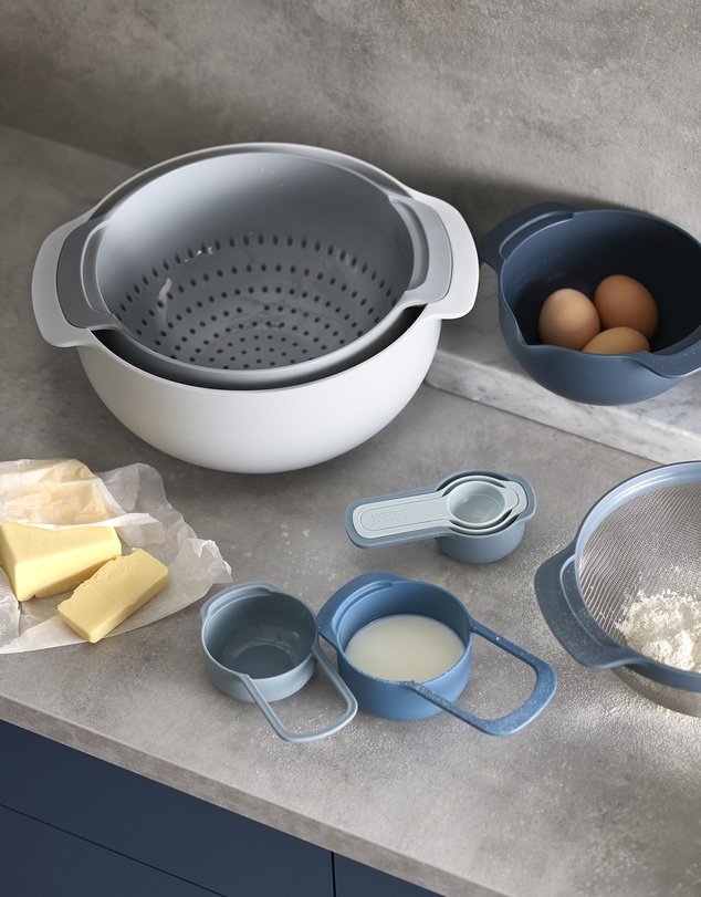 Joseph Joseph - Nest™ 9 Plus Food Preparation Set - Editions (Sky)