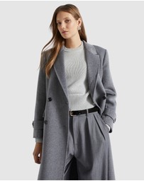 Seed Heritage - Wool Trench Maxi Coat