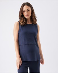 Ripe Maternity - Peter Rib Nursing Tank