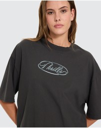 Thrills - Apex Chrome Oversized Tee