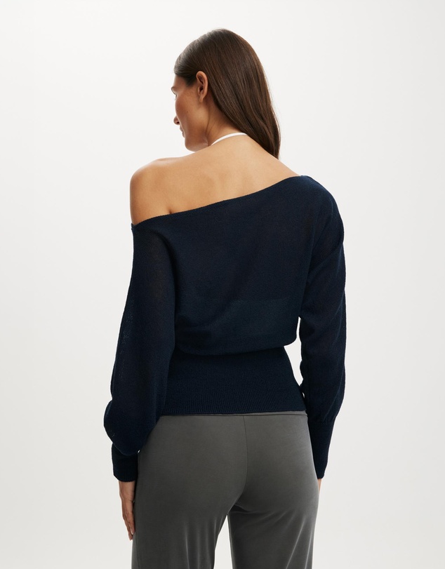 Cotton On - The Breezy LS Batwing Knit Top