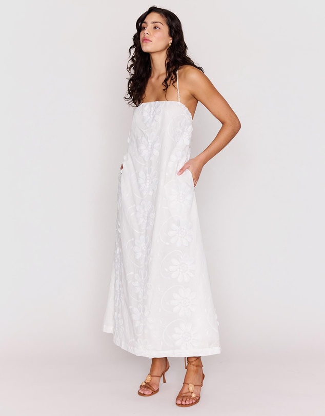 MINKPINK - Alessia Lace Back Maxi Dress